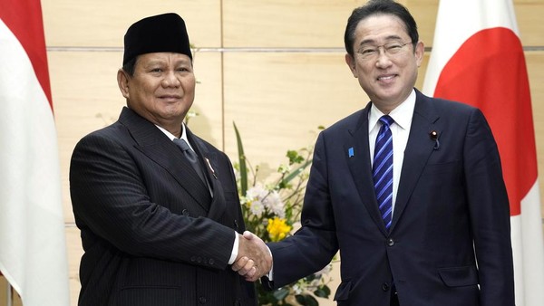 Kunjungan prabowo dengan PM jepang